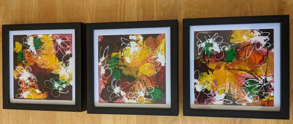 Cotton (a trio of paintings)