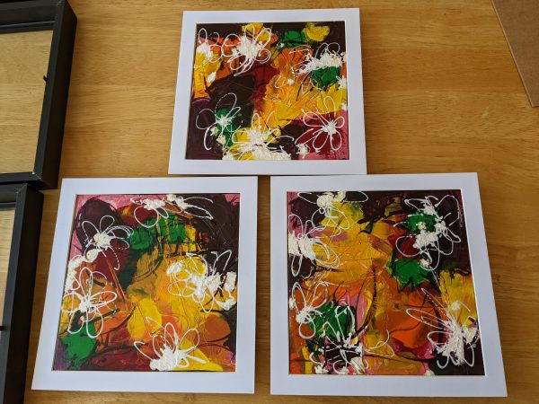 Cotton (a trio of paintings) - Image 3