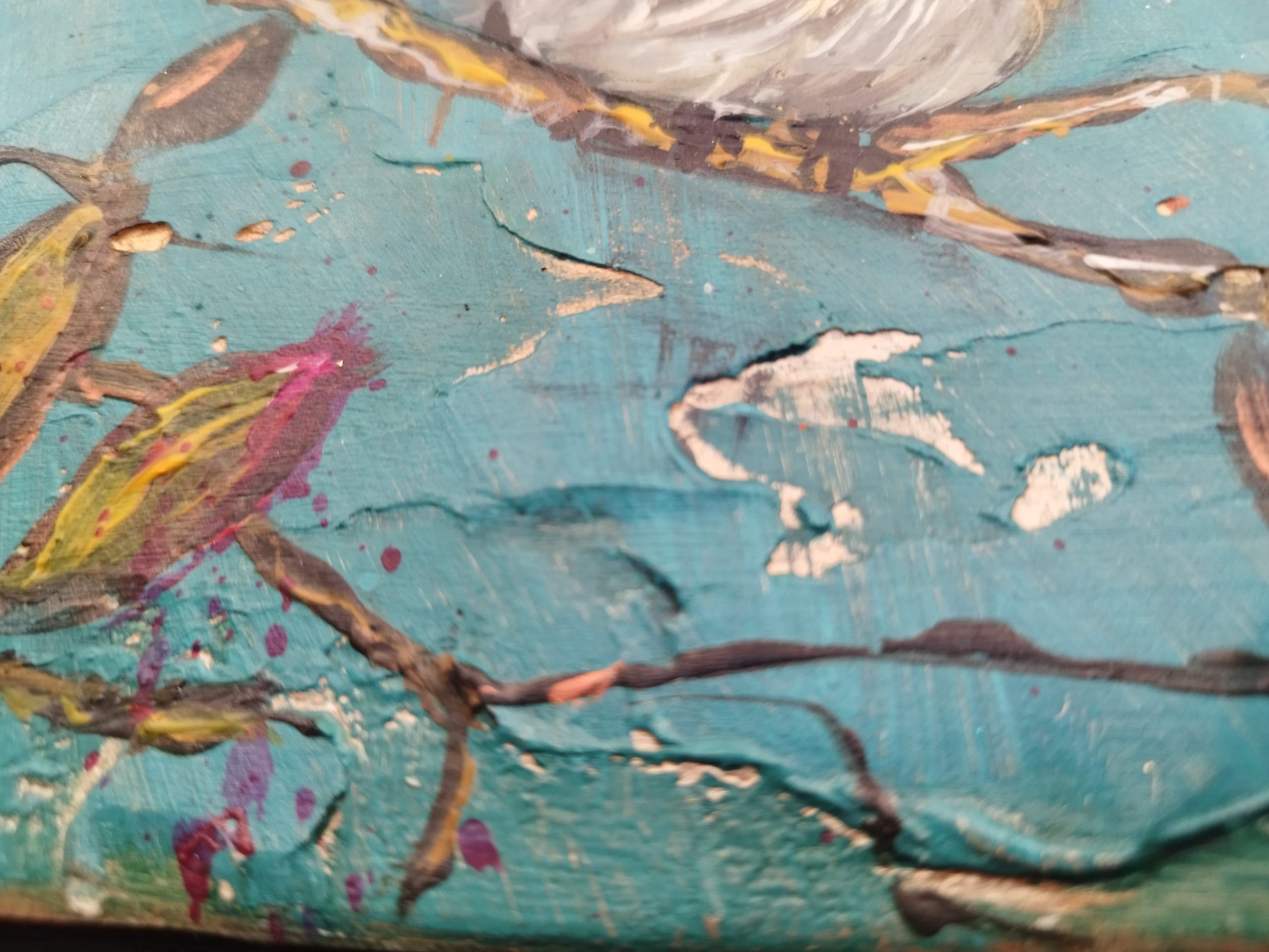 Perched on a magnolia - Image 11